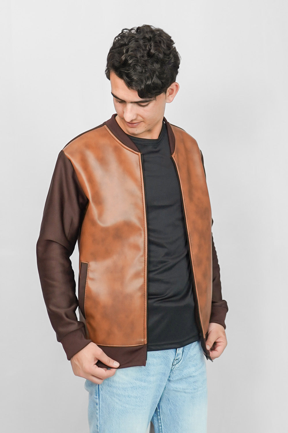 Leather Jack - Brown