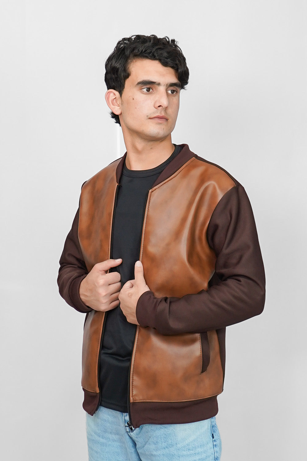 Leather Jack - Brown