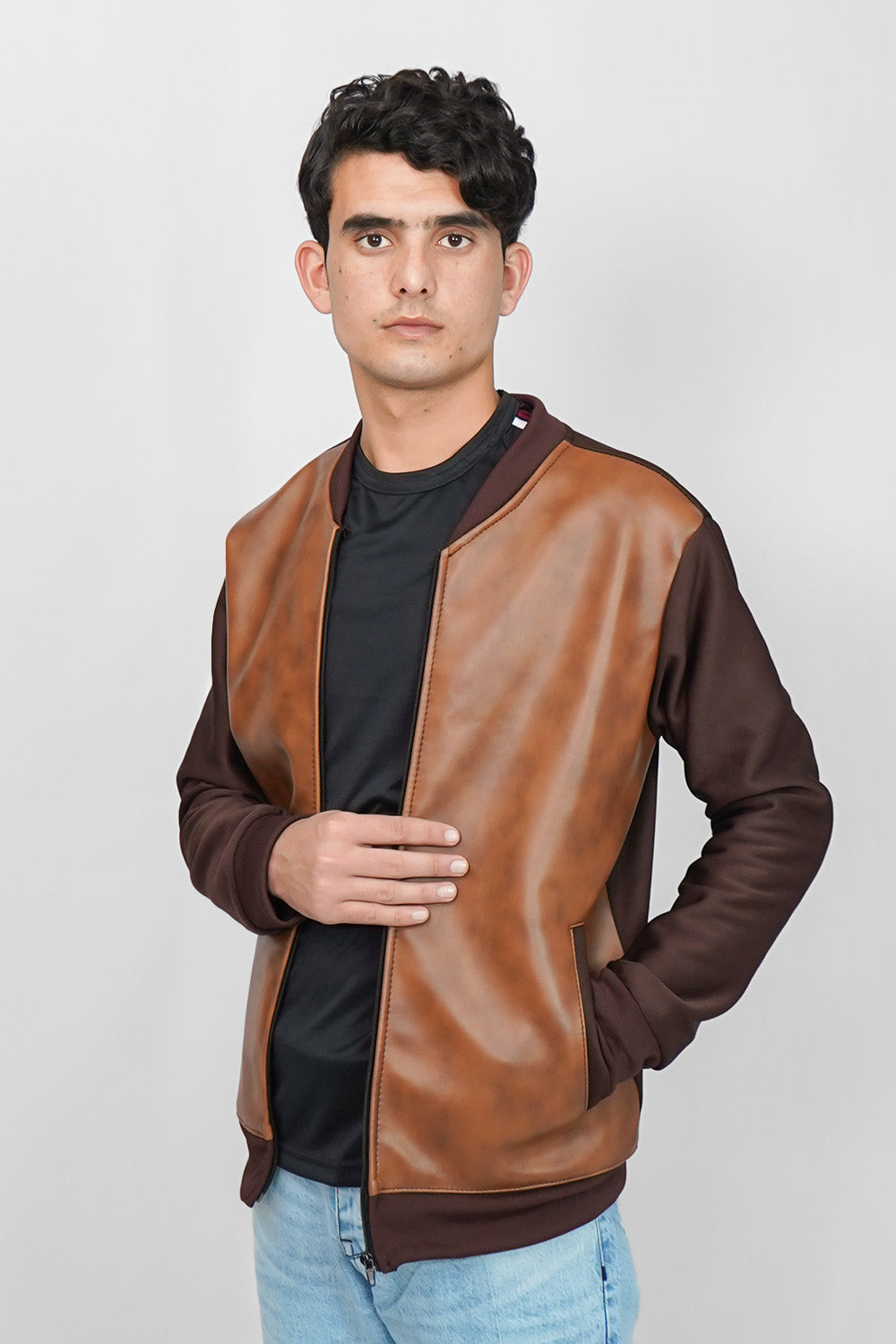 Leather Jack - Brown