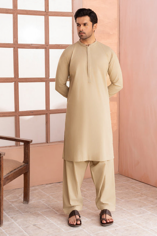 Premium Summer Unstitched Camel