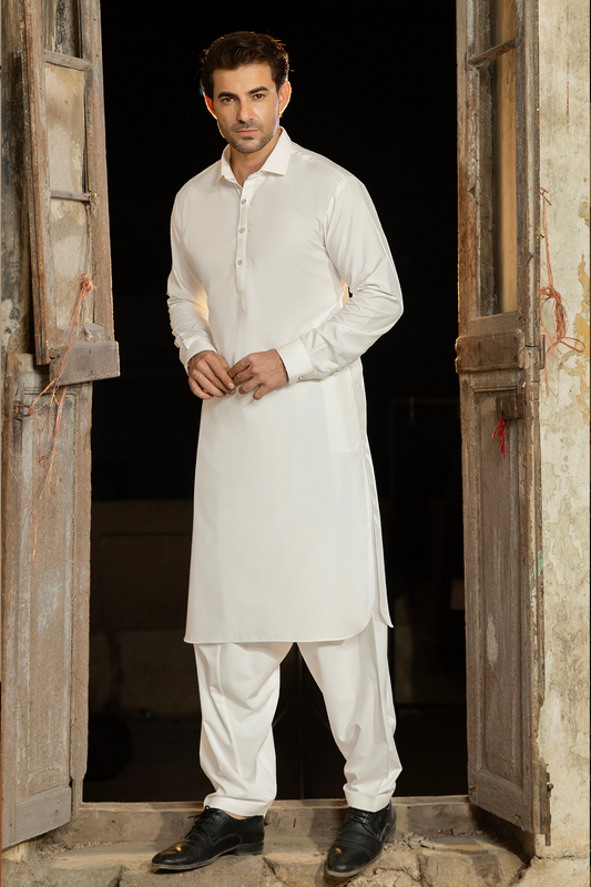 Premium Summer Unstitched Off White